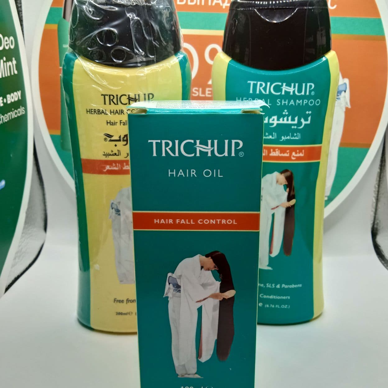 Купить Набор Trichup Шампунь Против выпадения волос 200 мл+ Кондиционер 200 мл + Масло 100 мл