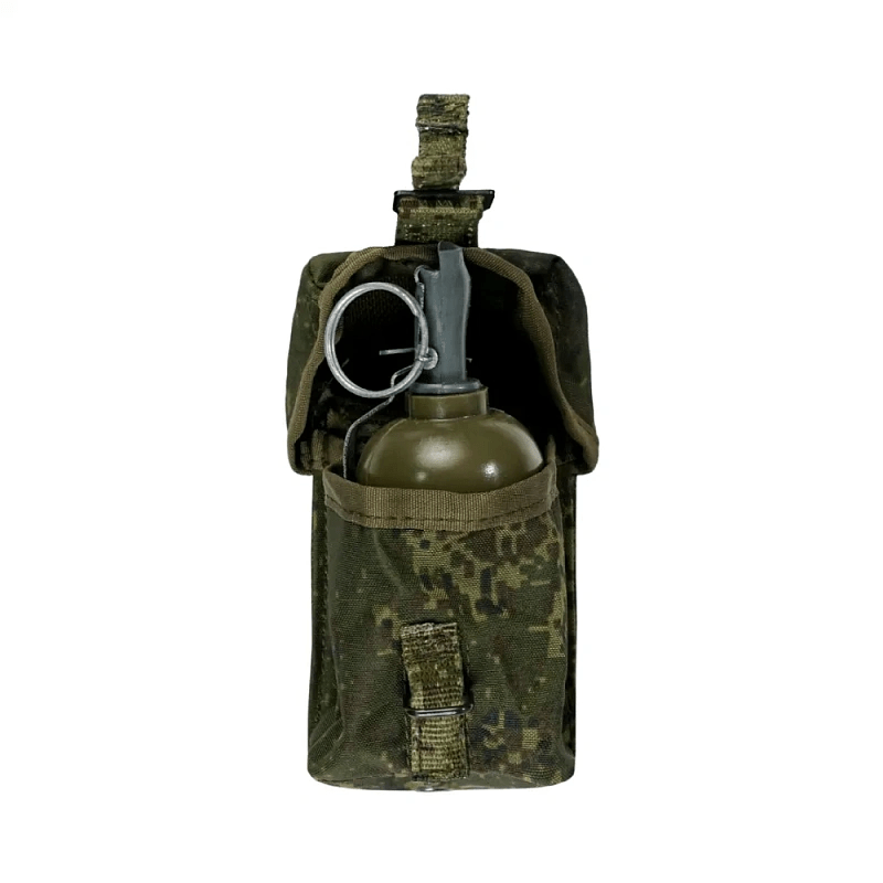 Купить Подсумок гранатный ПРГ1 MOLLE ССО с бесшумной застёжкой