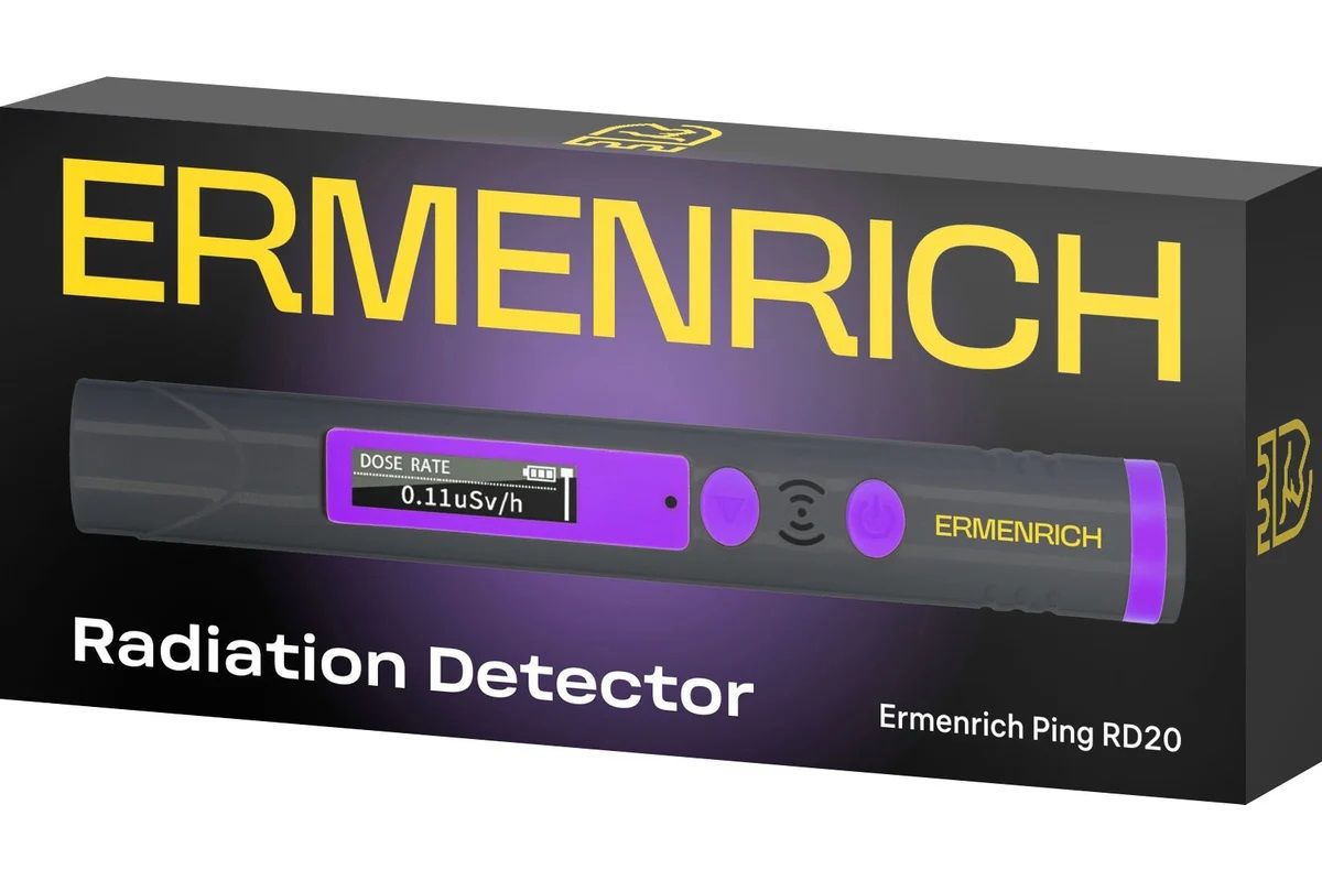 Купить Дозиметр Ermenrich Ping RD20, фиолетовый 84639