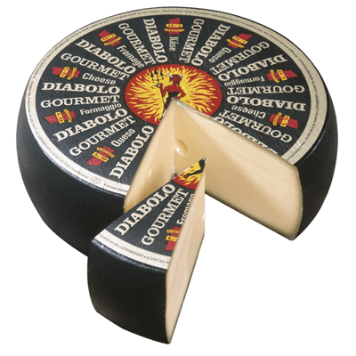 Купить СЫР LUSTENBERGER DIABOLO GOURMET 50% 1,2 КГ. с доставкой на дом . Доставка продуктов Тюмень , доставка продуктов в Тюмени , dostavka-produktov-