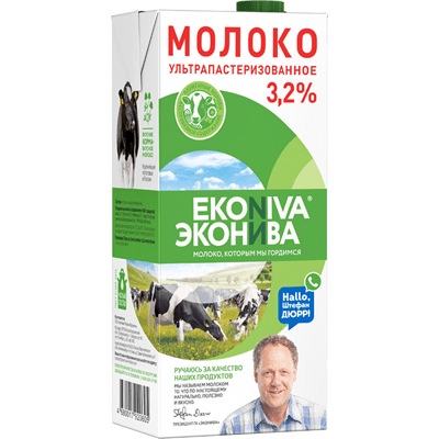 Купить МОЛОКО ЭКОНИВА УЛЬТРАПАСТЕРИЗОВАННОЕ 3,2% 1 Л. доставка продуктов Тюмень . доставка продуктов в Тюмени . доставка фруктов Тюмень . доставка фру