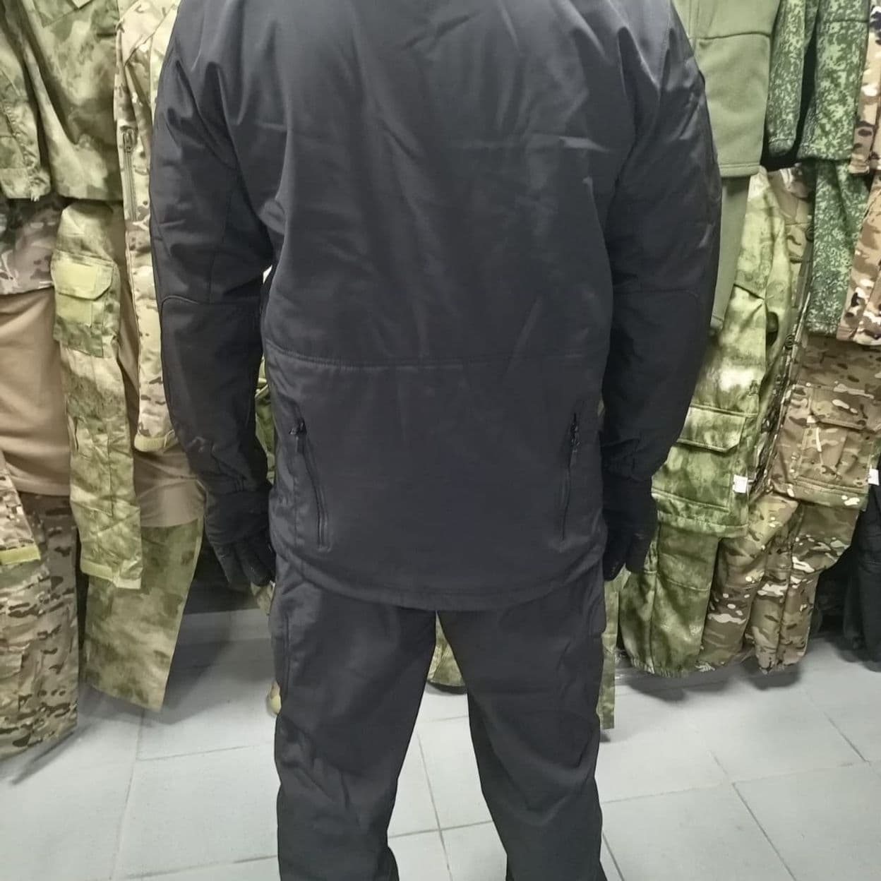 Купить Костюм тактический Softshell черный
