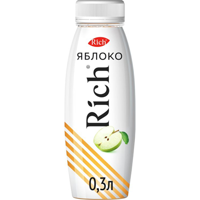 Купить СОК ЯБЛОЧНЫЙ RICH ПЭТ 0,3 Л. доставка продуктов тюмень . доставка продуктов в тюмени . доставка фруктов тюмень . доставка фруктов в тюмени . до