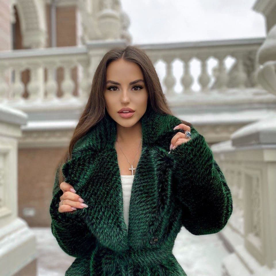 Купить Шуба из шерсти и ангоры