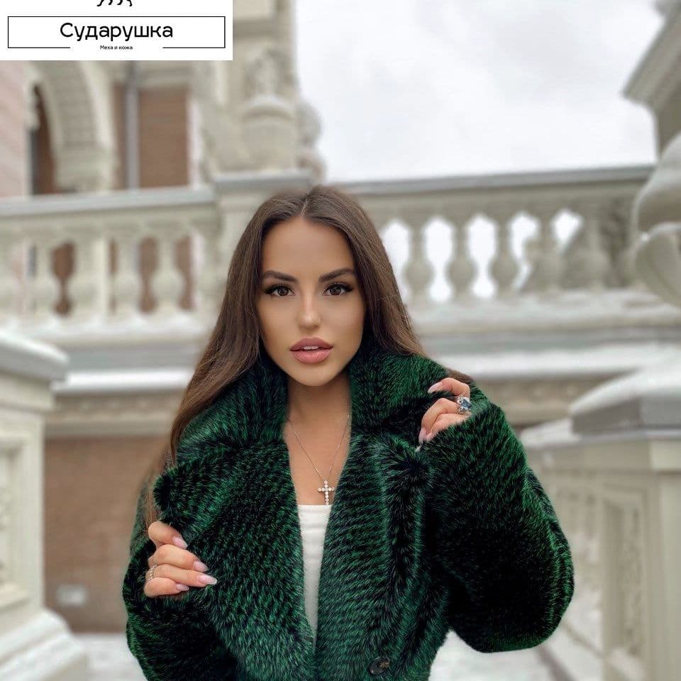 Купить Шуба из шерсти и ангоры