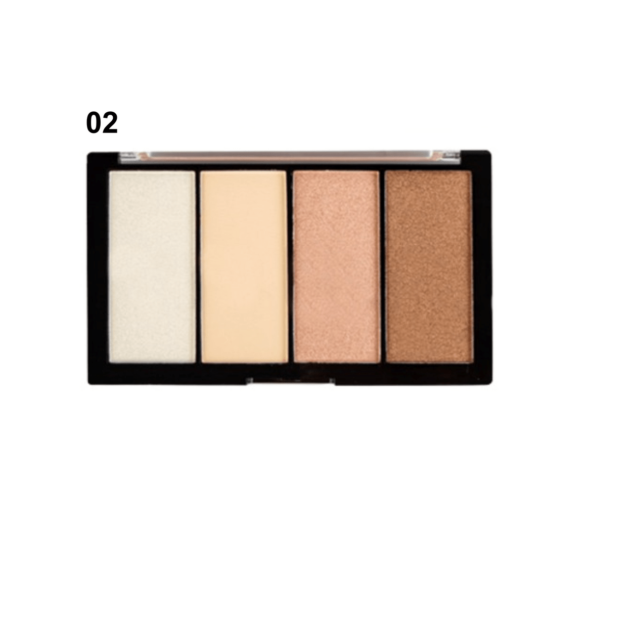Купить DoDo Girl Contour Powder 4 цвета Контуринг/румяна/хайлайтер/тон 02