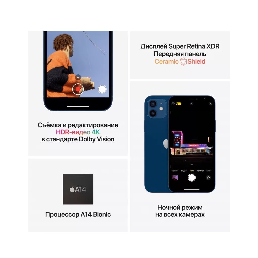 Купить iPhone 12, чёрный