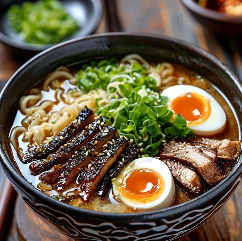Купить Рамен с угрем и яйцом🍜🐡🥚