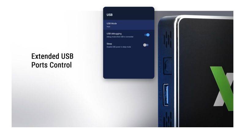 Купить Смарт ТВ Приставка Ugoos X4Q PRO 4/32 Гб Amlogic S905X4 Android 11.0 Пульт C Гироскопом И Голосовым Управлением