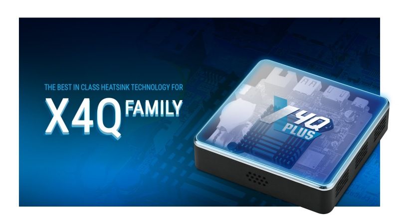 Купить Смарт ТВ Приставка Ugoos X4Q PRO 4/32 Гб Amlogic S905X4 Android 11.0 Пульт C Гироскопом И Голосовым Управлением