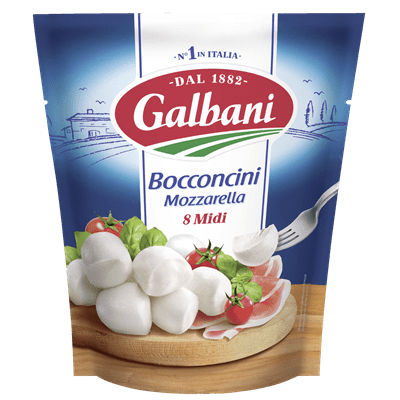 Купить СЫР GALBANI МОЦАРЕЛЛА 45% 200 Г. (8 ШАРИКОВ ПО 25 Г.) . с доставкой на дом . Доставка продуктов Тюмень , доставка продуктов в Тюмени , dostavka