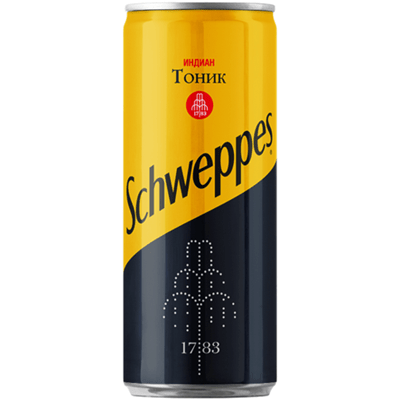 Купить НАПИТОК ГАЗИРОВАННЫЙ SCHWEPPES INDIAN TONIC Ж/Б 0,33 Л. доставка продуктов Тюмень . доставка продуктов в Тюмени . доставка фруктов Тюмень . дос