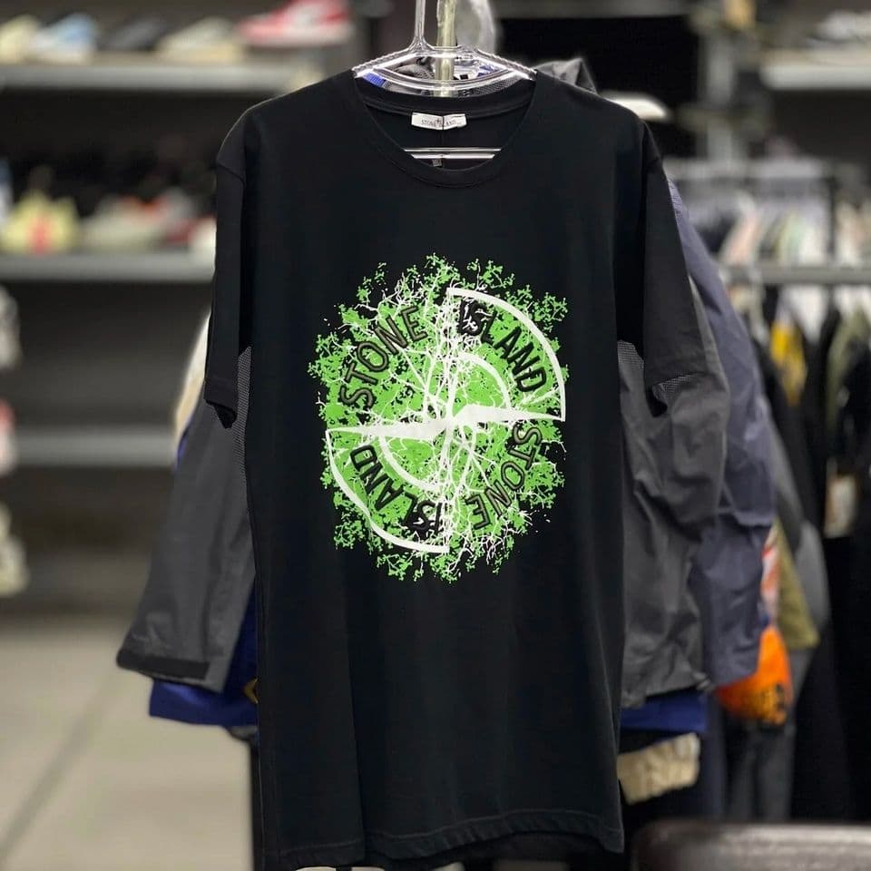 Купить Футболка Stone Island, Green/Black