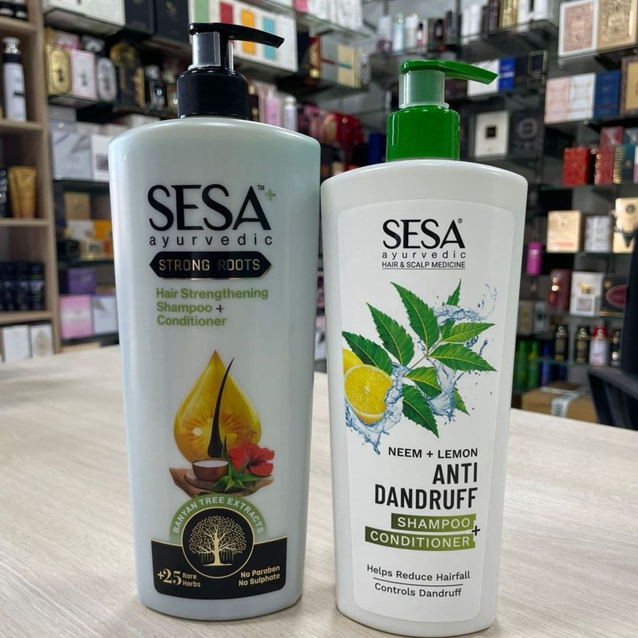 Купить Шампунь с дозатором SESA PLUS Сильные корни 650 мл (SESA PLUS STRONG ROOTS SHAMPOO)