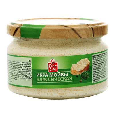 Купить ИКРА МОЙВЫ FINE LIFE КЛАССИЧЕСКАЯ 180 Г. Доставка продуктов Тюмень . Рыба Тюмень . Доставка продуктов в Тюмени