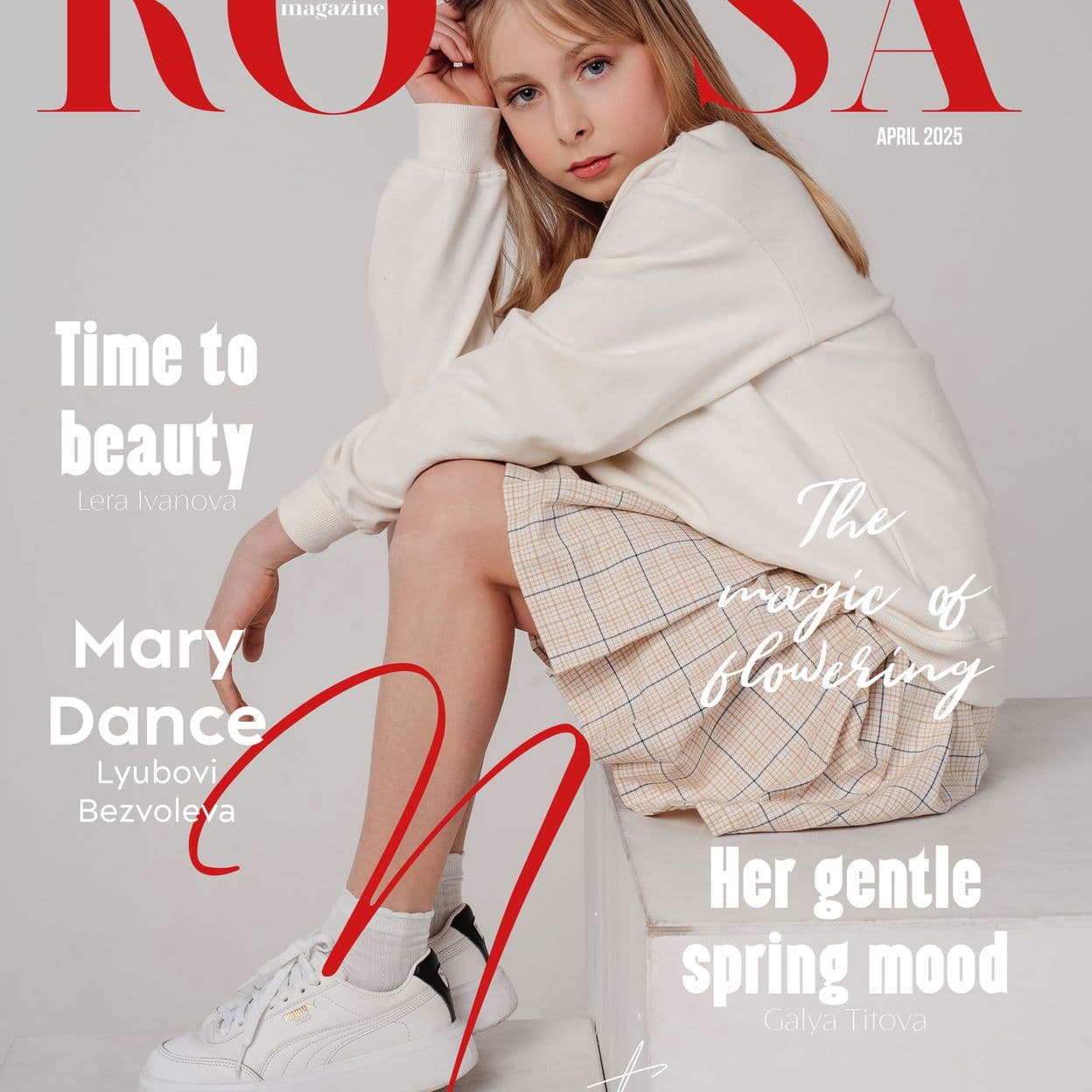 Купить Электронный журнал ROOSA Magazine Teen&Kids April 2025 Issue 2
