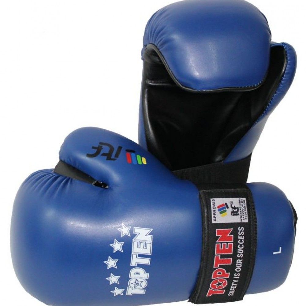 Купить Перчатки TOP TEN POINTFIGHTER синие