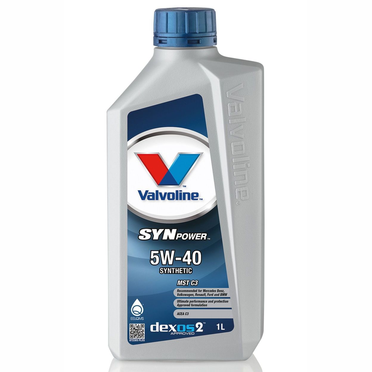 Купить Масло моторное Valvoline SynPower MST C3 Motor Oil SAE 5W-40 - 1 литр