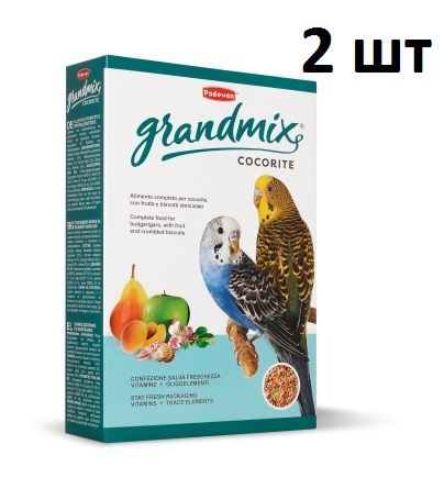 Купить Padovan Корм GRANDMIX Cocorite