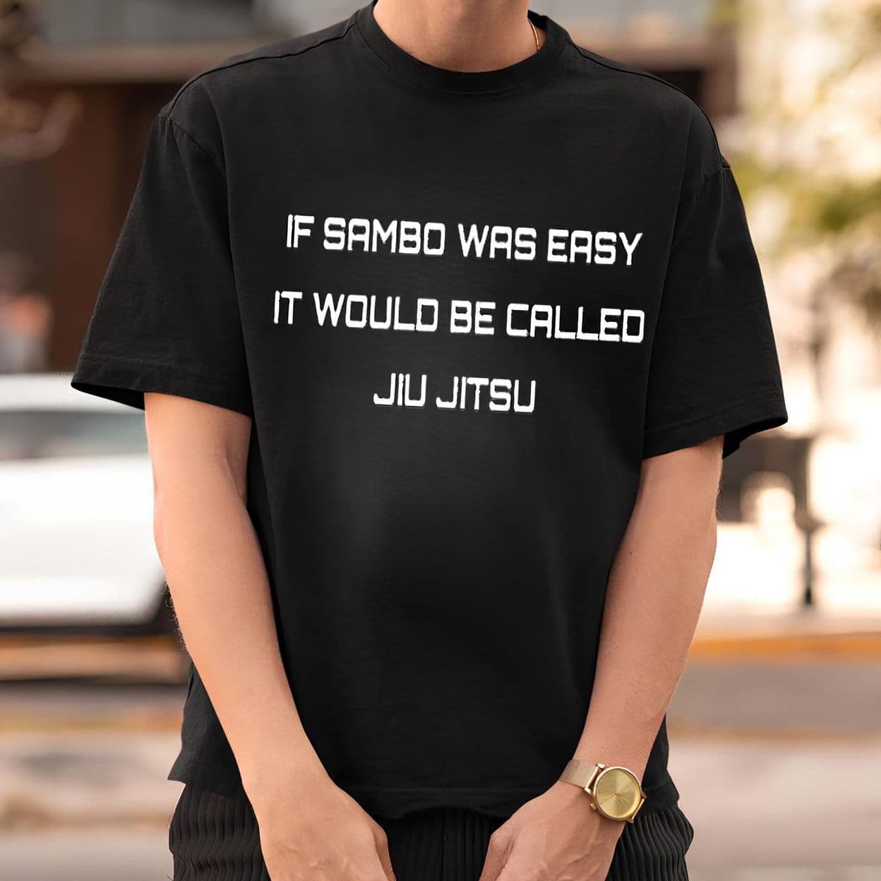 Купить Футболка IF SAMBO WAS EASY