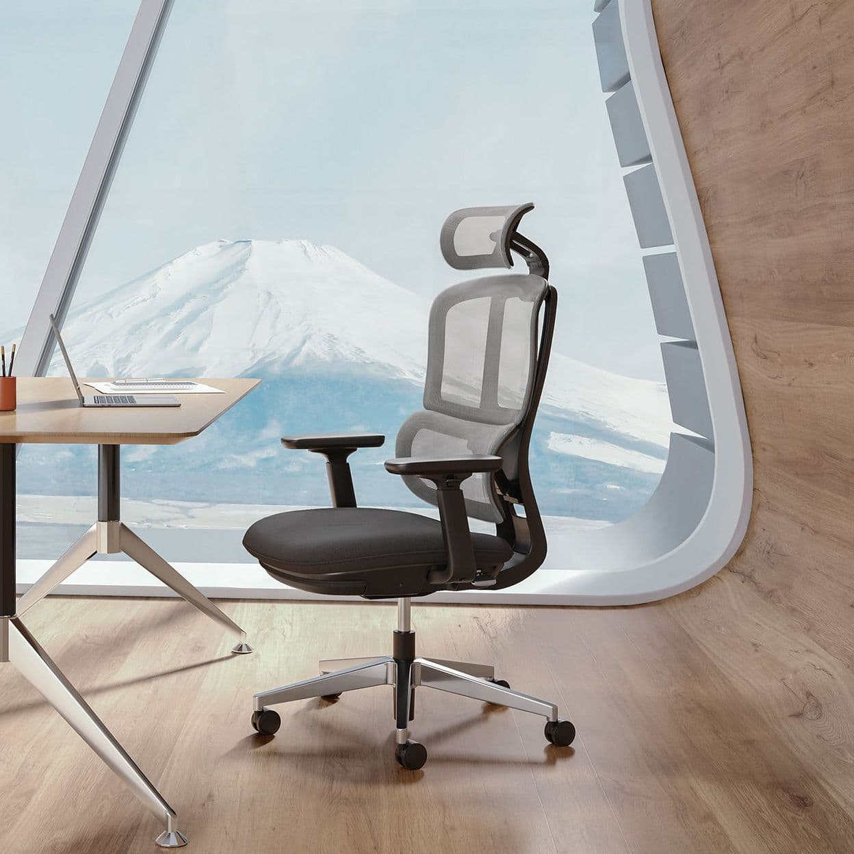 Купить Кресло руководителя. Кресло для персонала. Сетка/ Ткань