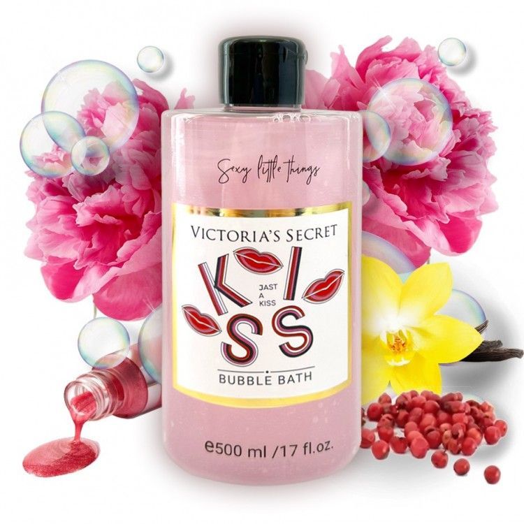 Купить Парфюмированная пена для ванны с шиммером Victoria's Secret Just A Kiss 500 ml
