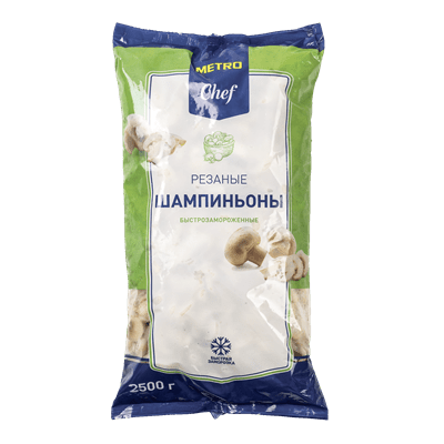 Купить ШАМПИНЬОНЫ METRO CHEF РЕЗАНЫЕ 2,5КГ. доставка продуктов тюмень . доставка продуктов в тюмени . доставка фруктов тюмень . доставка фруктов в тюм
