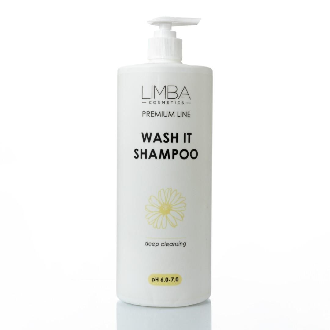 Купить ШАМПУНЬ ГЛУБОКОЙ ОЧИСТКИ ДЛЯ НАТУРАЛЬНЫХ ВОЛОС WASH IT SHAMPOO 1000мл