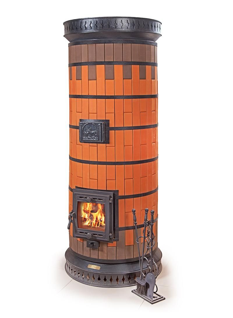 Купить Печь отопительная "СУДАРЫНЯ" в кирпичной облицовке