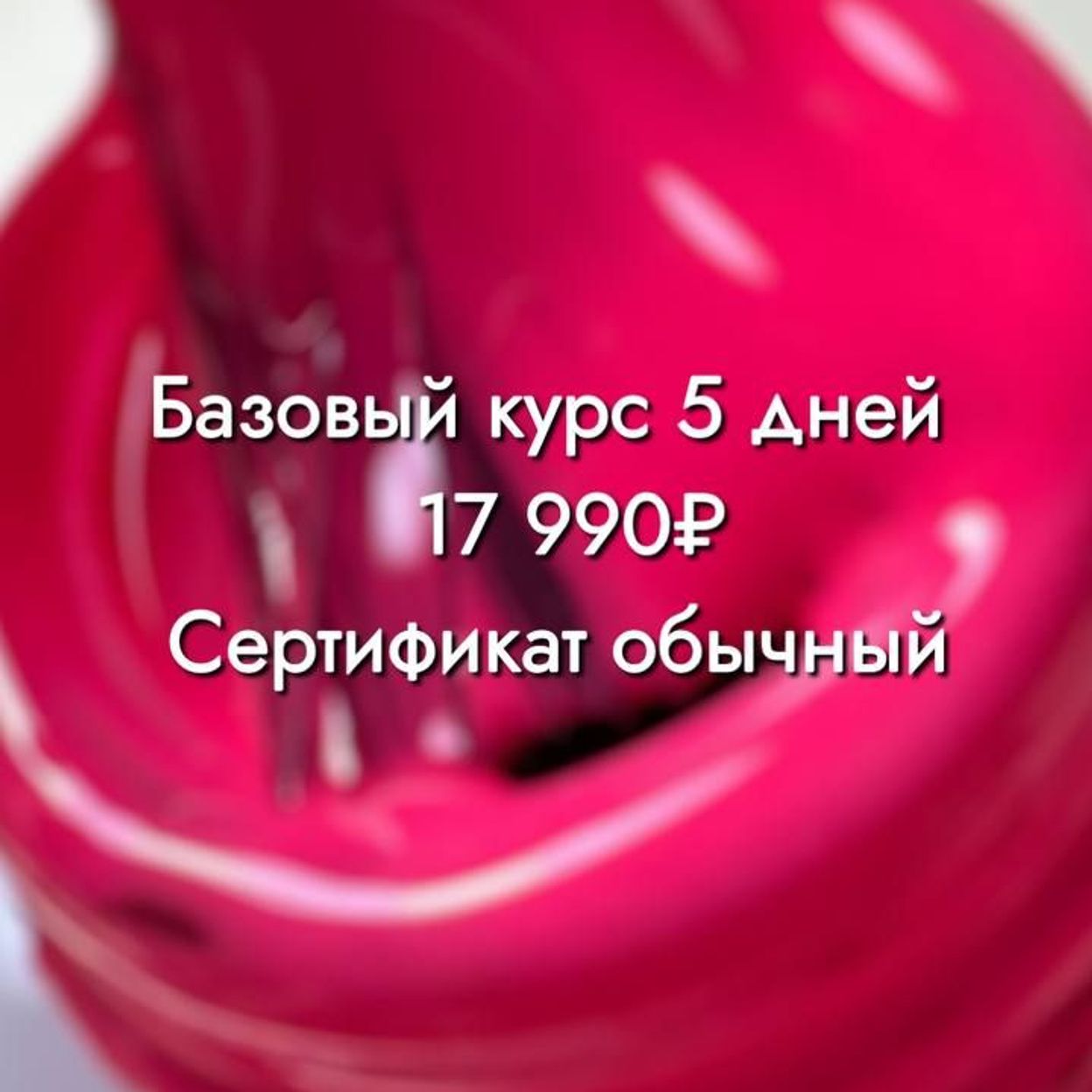 Купить Базовый курс 5 дней/сертификат обычный