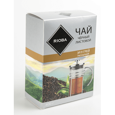 Купить RIOBA ЧАЙ ЧЕРНЫЙ ЛИСТОВОЙ ЭРЛ ГРЕЙ 400Г. доставка продуктов Тюмень . доставка продуктов в Тюмени . доставка фруктов Тюмень . доставка фруктов в
