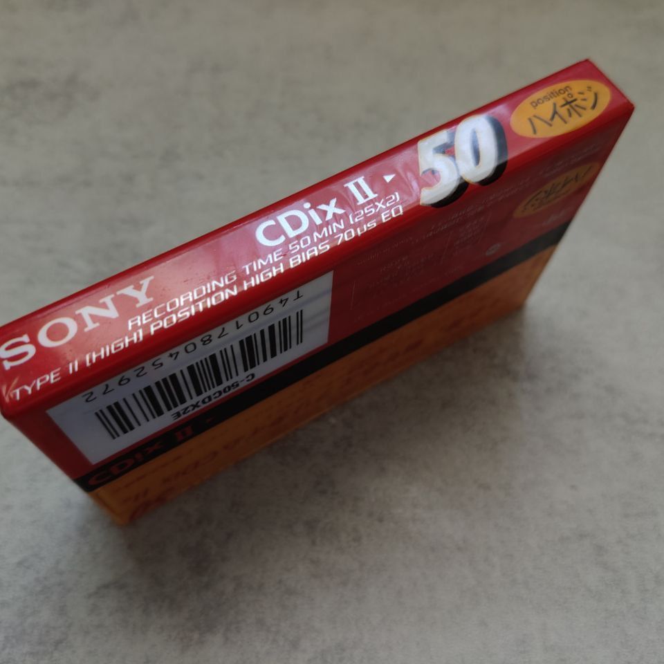 Купить Аудиокассета Soni CDix II 50 (хром)