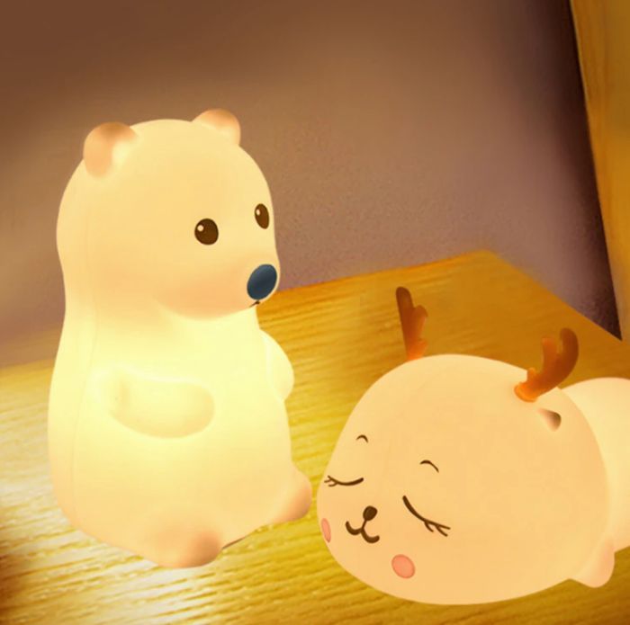 Купить Ночник детский Светильник декоративный настольный для сна / Лампа настольная, подарок девочке мальчику