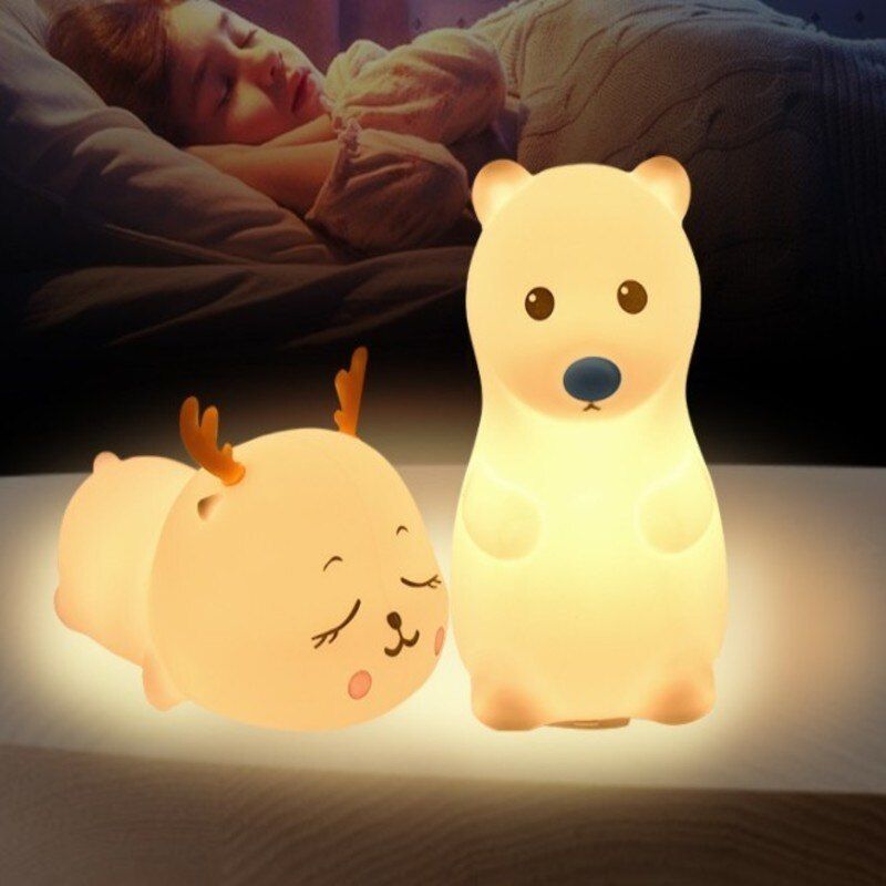 Купить Ночник детский Светильник декоративный настольный для сна / Лампа настольная, подарок девочке мальчику