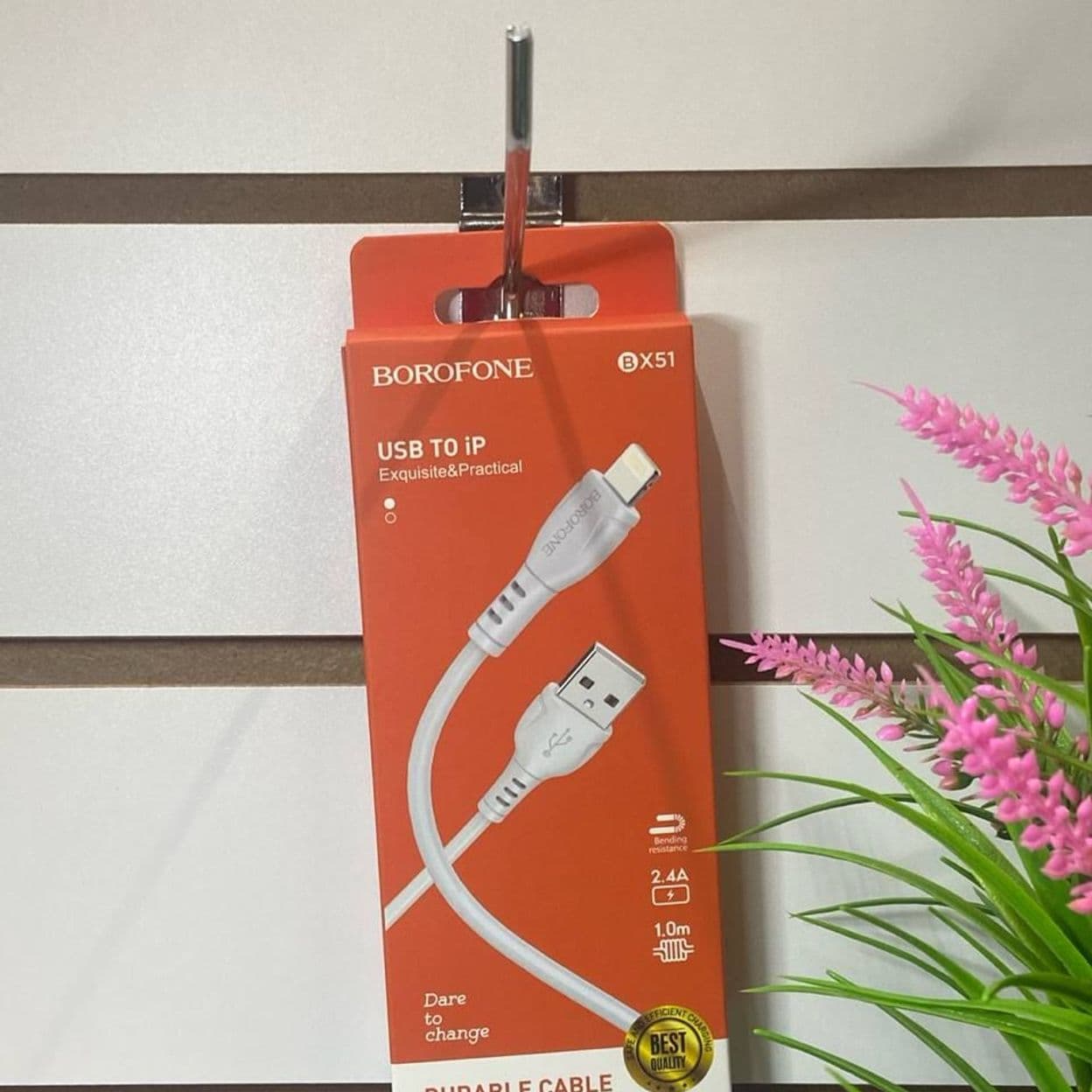 Купить BOROFONE Lightning-USB X51 белый