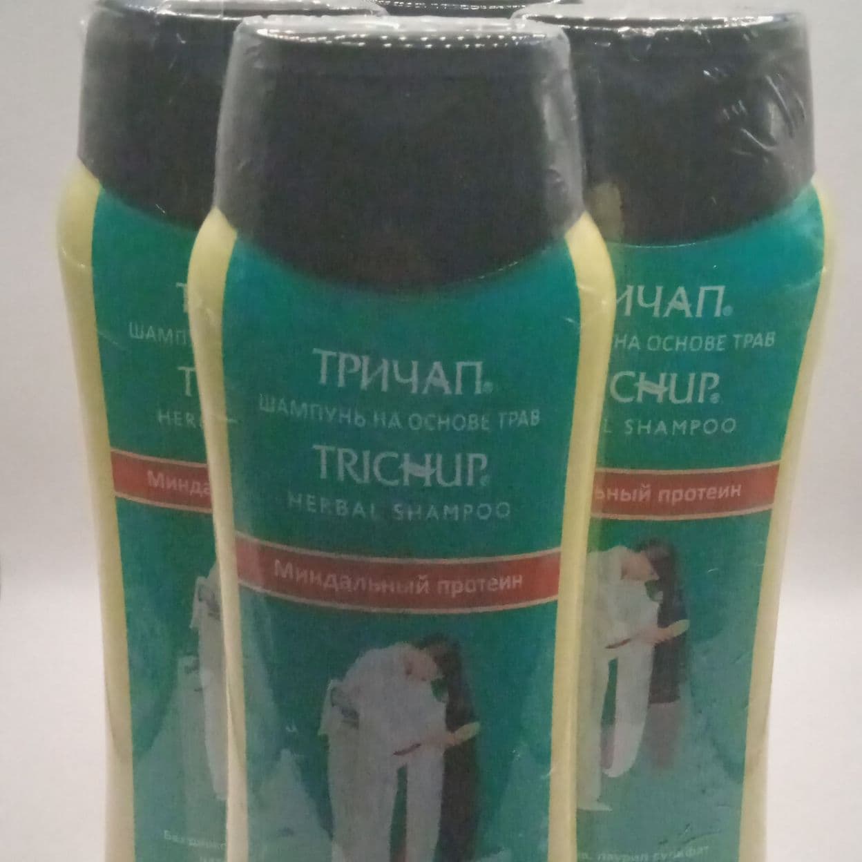 Купить Шампунь для волос Trichup, c натуральным протеином (Natural Protein) c миндальным протеином, 200 мл (Оригинал)
