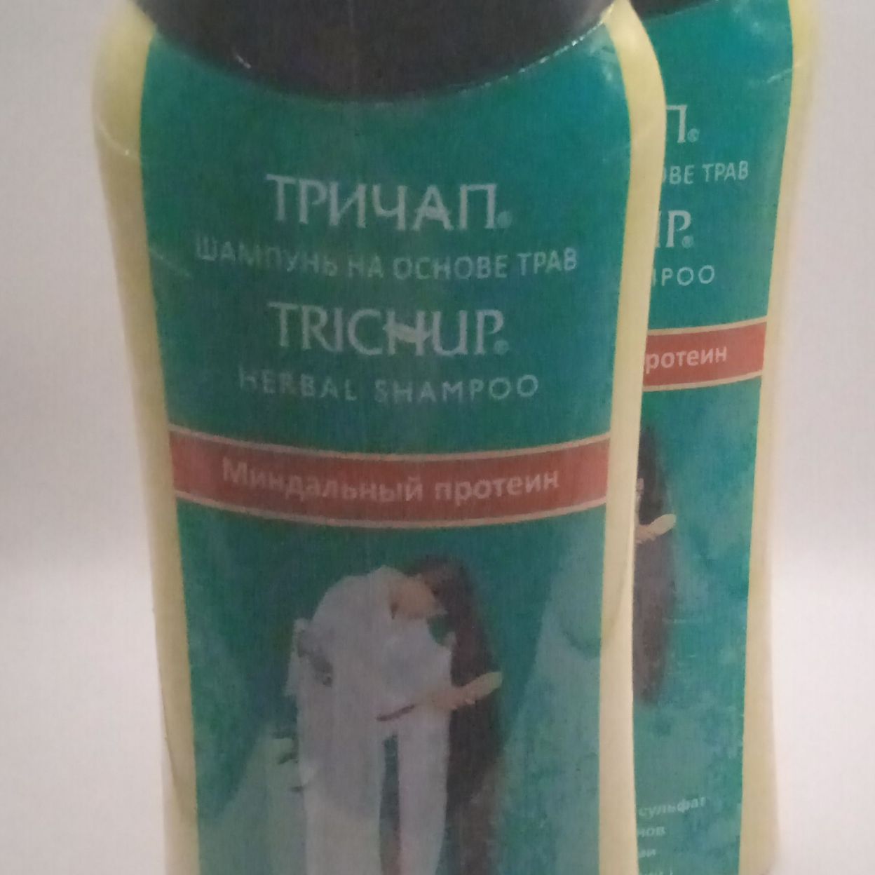 Купить Шампунь для волос Trichup, c натуральным протеином (Natural Protein) c миндальным протеином, 200 мл (Оригинал)