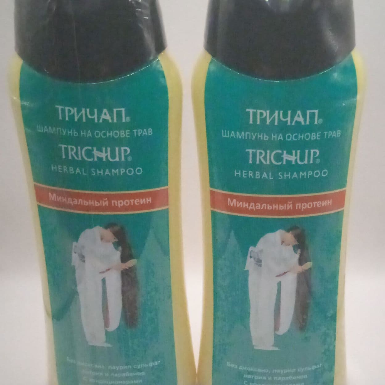 Купить Шампунь для волос Trichup, c натуральным протеином (Natural Protein) c миндальным протеином, 200 мл (Оригинал)