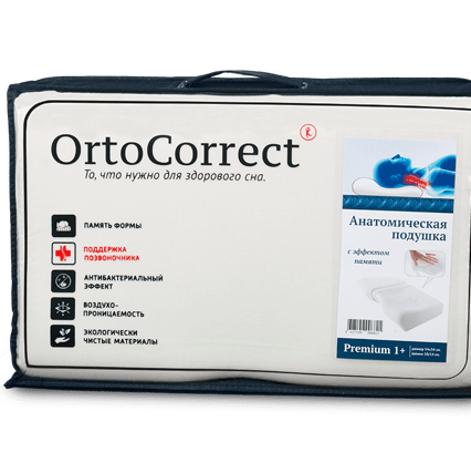 Купить OrtoCorrect Подушка Premium 1 Plus