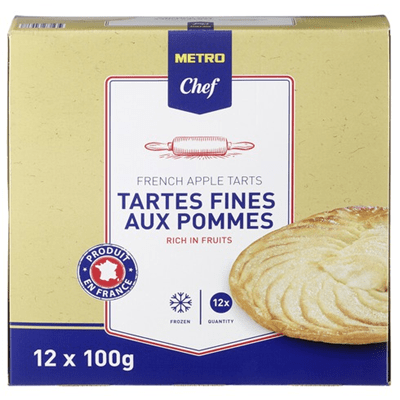 Купить ПИРОЖНОЕ ЯБЛОЧНОЕ METRO CHEF 100 ГР. Х 12 ШТ. ЗАМОРОЖЕННОЕ. доставка продуктов Тюмень . доставка продуктов в Тюмени . доставка фруктов Тюмень .