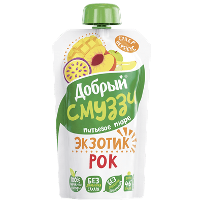 Купить ПЮРЕ ДОБРЫЙ КЛУБНИКА-БАНАН 0.11 Л. доставка продуктов тюмень . доставка продуктов в тюмени . доставка фруктов тюмень . доставка фруктов в тюмен