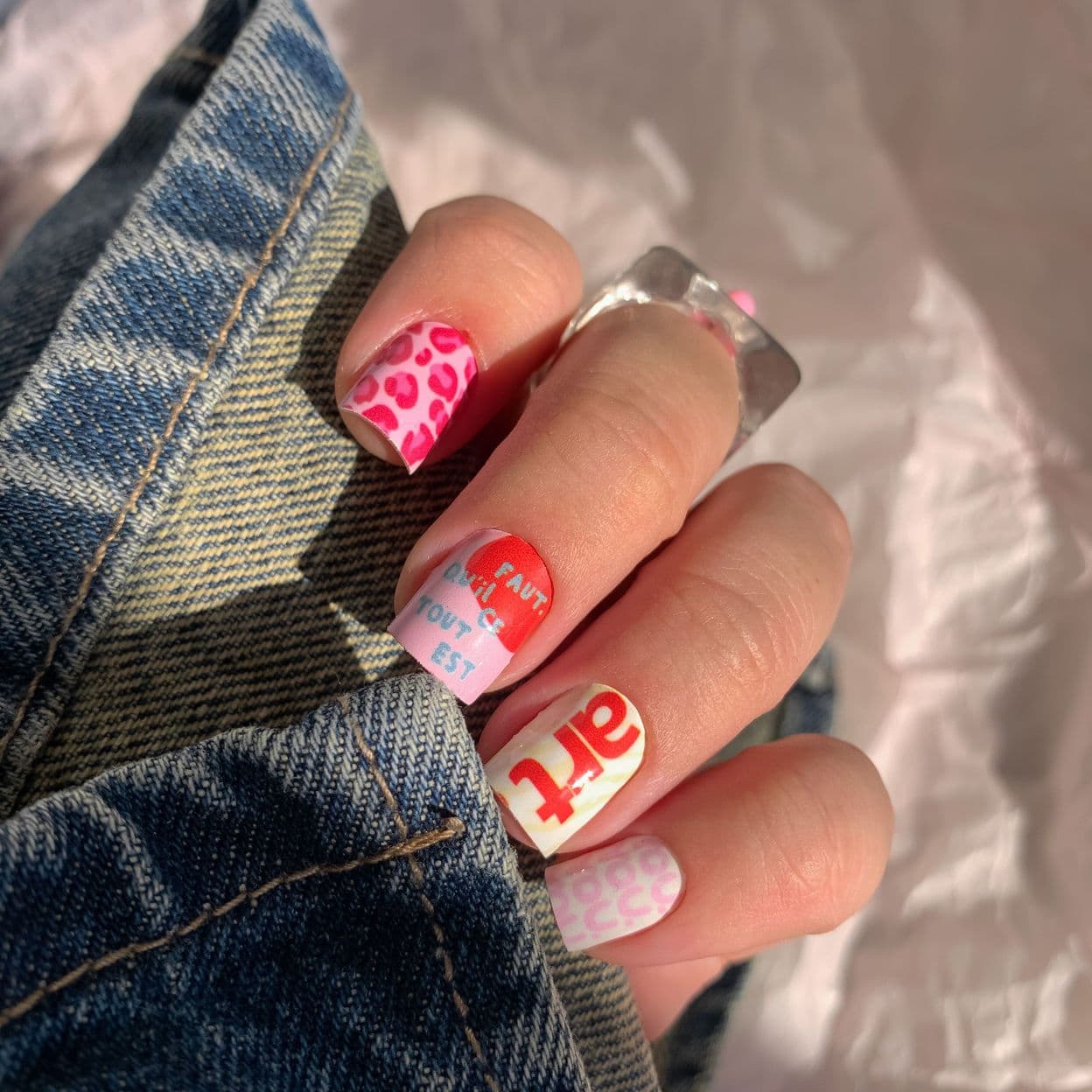 Купить Пленки для маникюра Lovely Pink