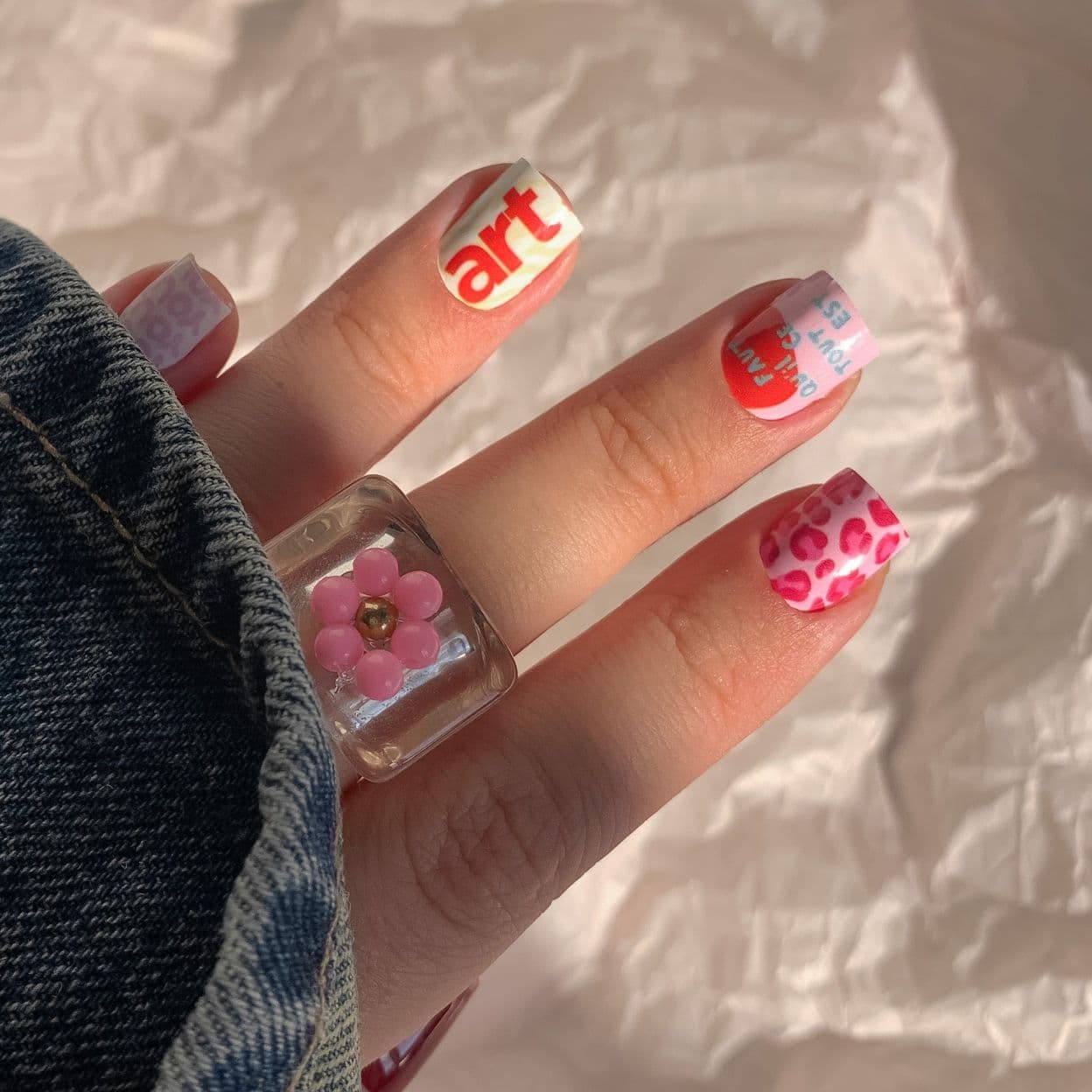 Купить Пленки для маникюра Lovely Pink
