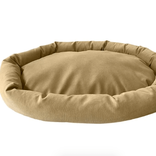 Лежак HOMEPET для животных Golden stone Микровелюр горчичный