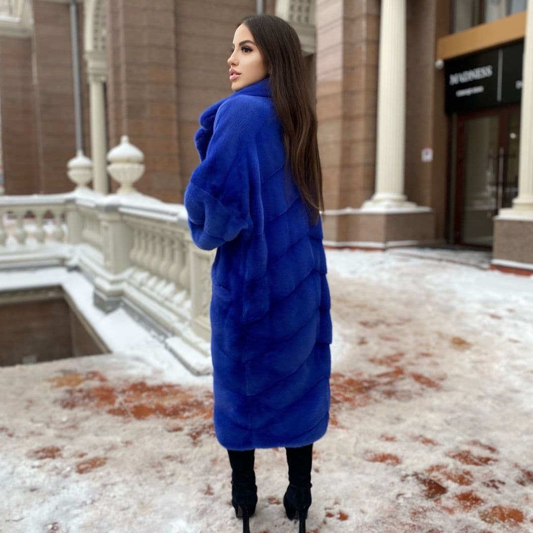 Купить Норковая шуба элитный мех
