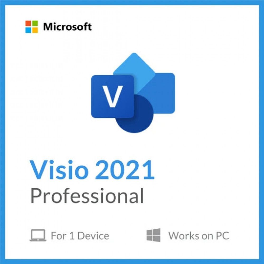 Купить Visio Professional 2021 Многоязычная (Russian, English) ESD