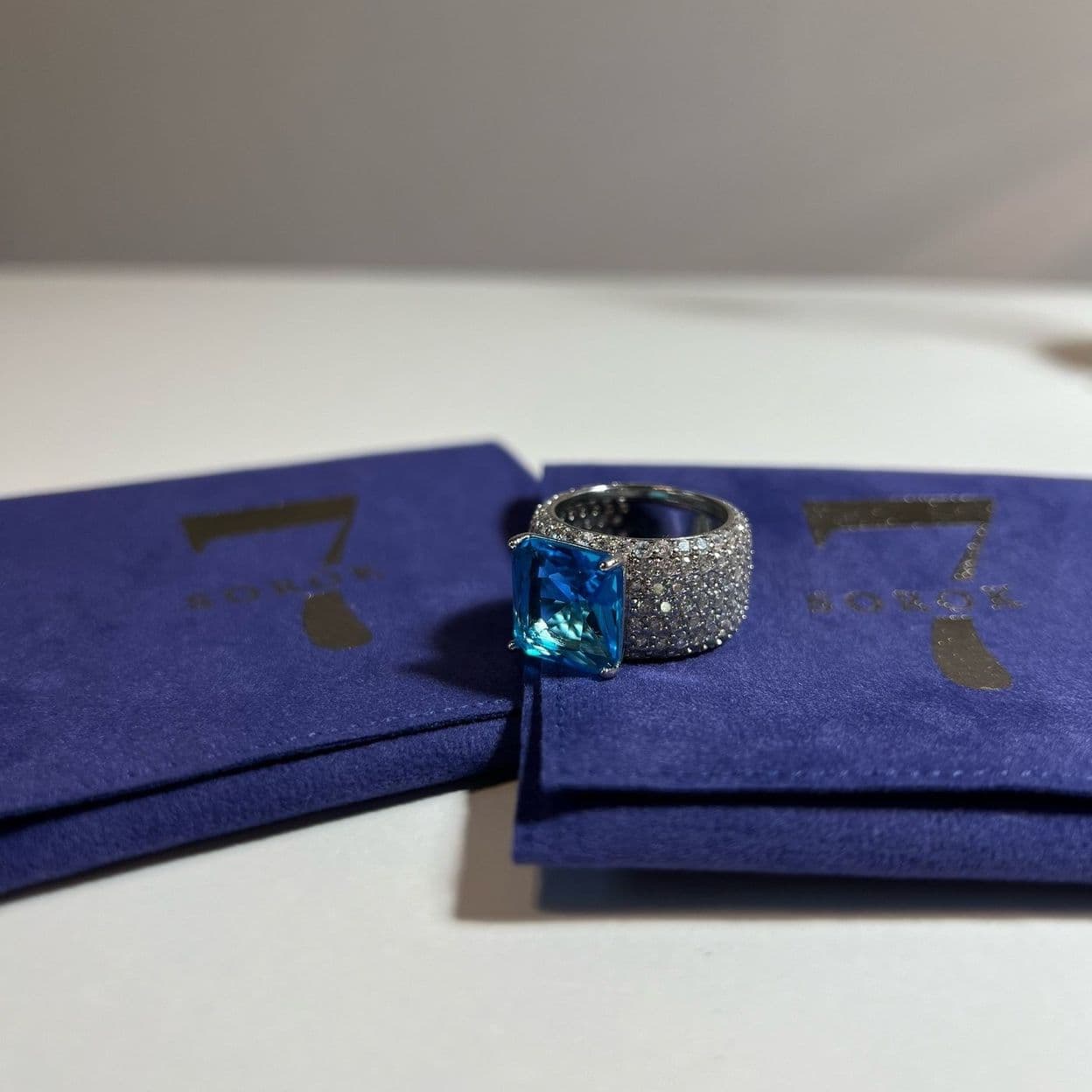 Купить Кольцо Blue ocean