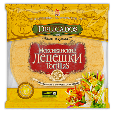 Купить ТОРТИЛЬЯ DELICADOS С СЫРОМ 400 Г. доставка продуктов Тюмень . доставка продуктов в Тюмени . доставка фруктов Тюмень . доставка фруктов в Тюмени