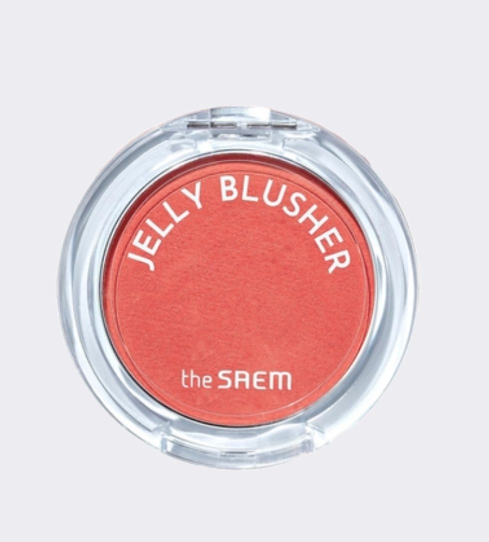 Купить Румяна для лица THE SAEM Jelly Blusher OR01 Dazzling Orange