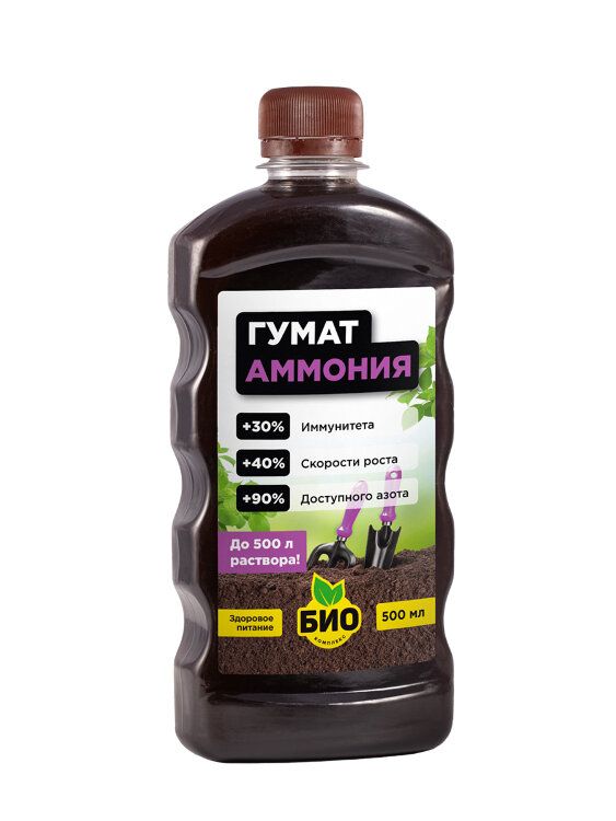 Купить Гумат Аммония 500 мл, Био Комплекс